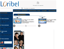 Tablet Screenshot of loribel.w08.httpserveur.net